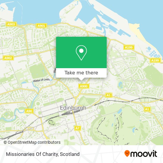 Missionaries Of Charity map