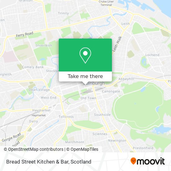 Bread Street Kitchen & Bar map