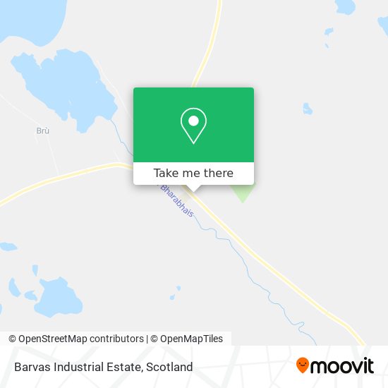 Barvas Industrial Estate map