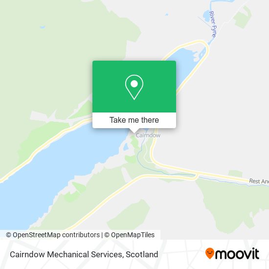 Cairndow Mechanical Services map