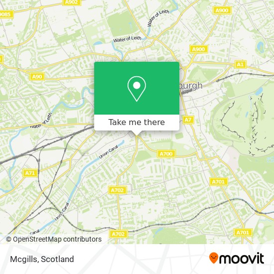 Mcgills map