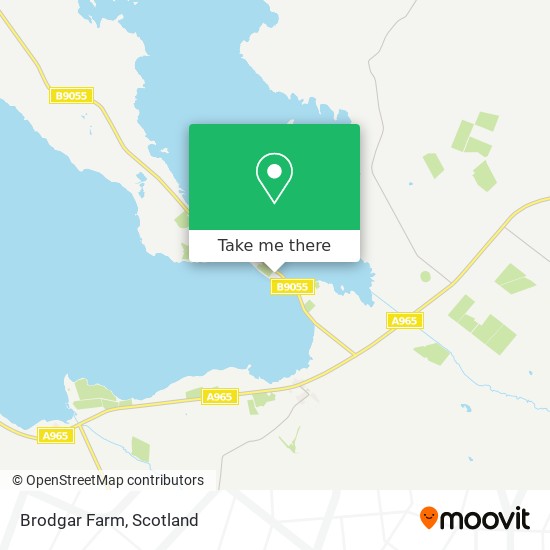 Brodgar Farm map