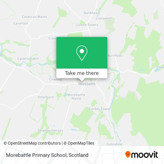 Morebattle Primary School map