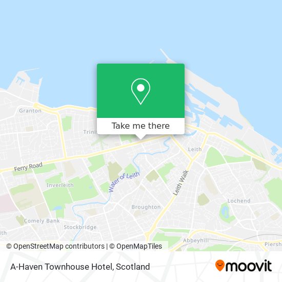 A-Haven Townhouse Hotel map