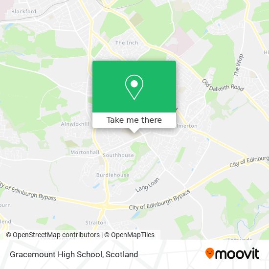 Gracemount High School map