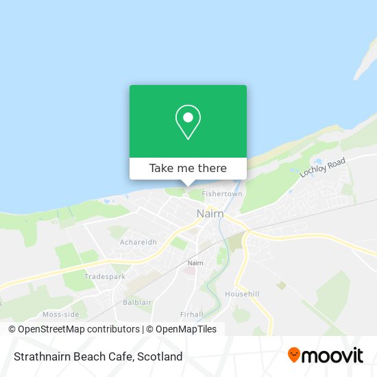 Strathnairn Beach Cafe map
