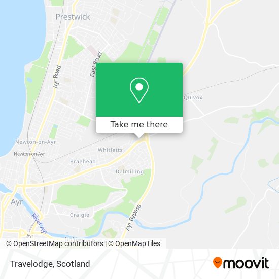 Travelodge map