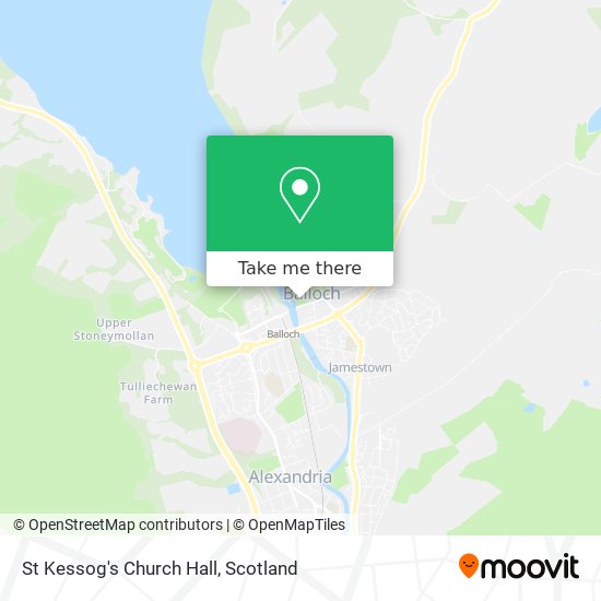 St Kessog's Church Hall map