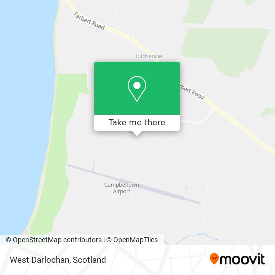 West Darlochan map