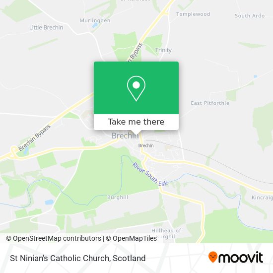 St Ninian's Catholic Church map