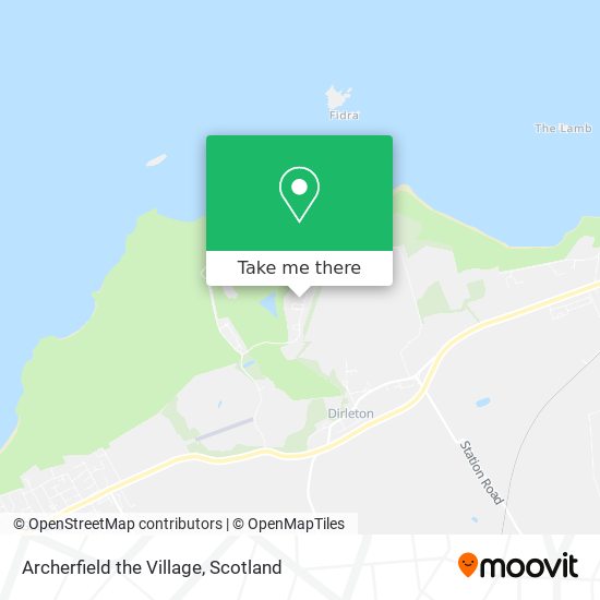 Archerfield the Village map