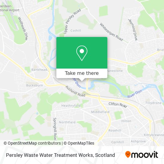 Persley Waste Water Treatment Works map