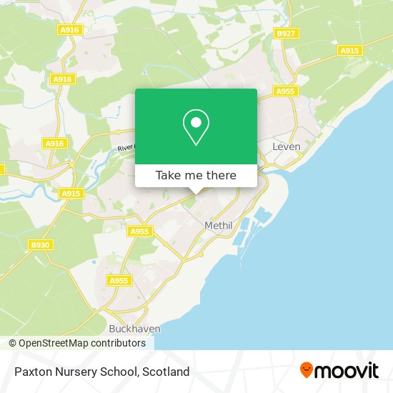 Paxton Nursery School map