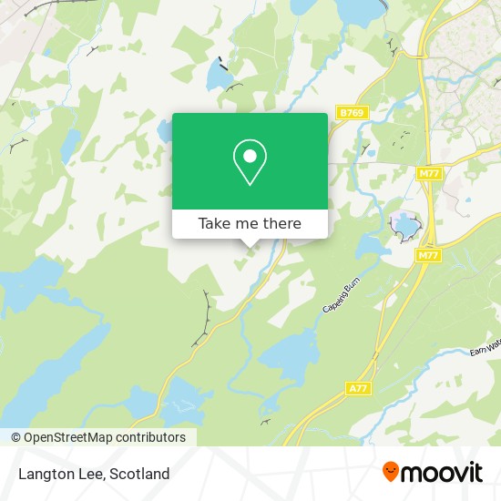 Langton Lee map