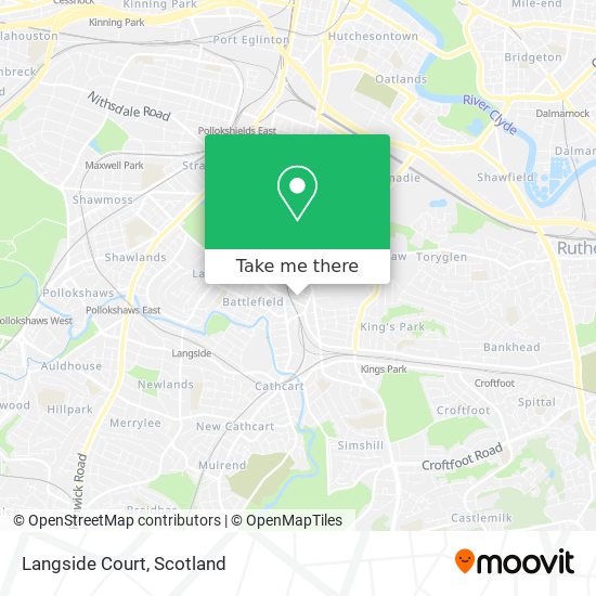 Langside Court map