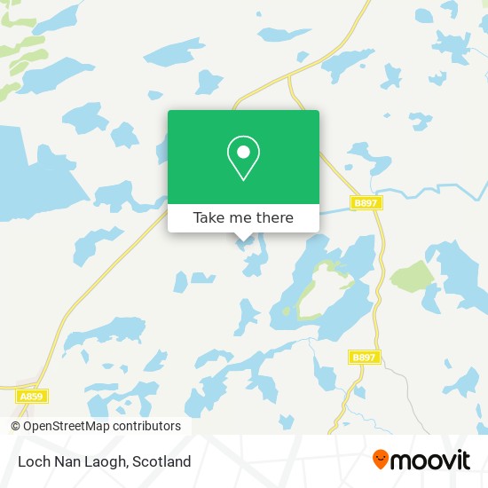 Loch Nan Laogh map