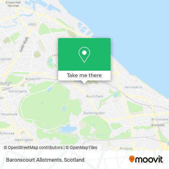 Baronscourt Allotments map