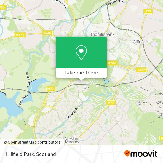 Hillfield Park map