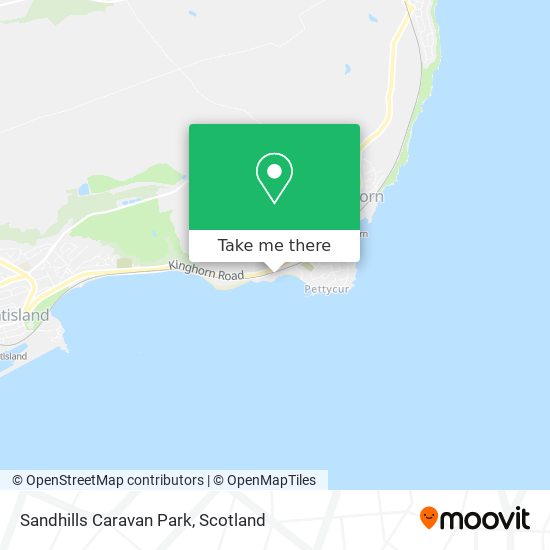 Sandhills Caravan Park map