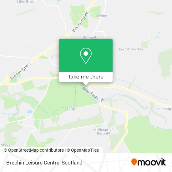 Brechin Leisure Centre map