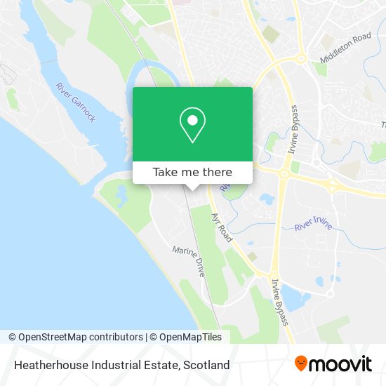 Heatherhouse Industrial Estate map