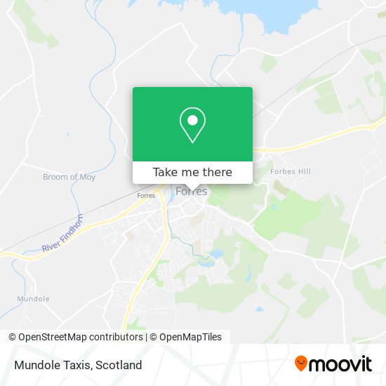 Mundole Taxis map