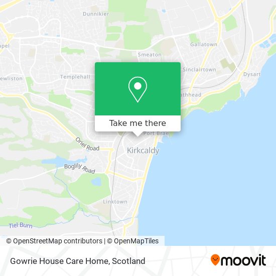 Gowrie House Care Home map