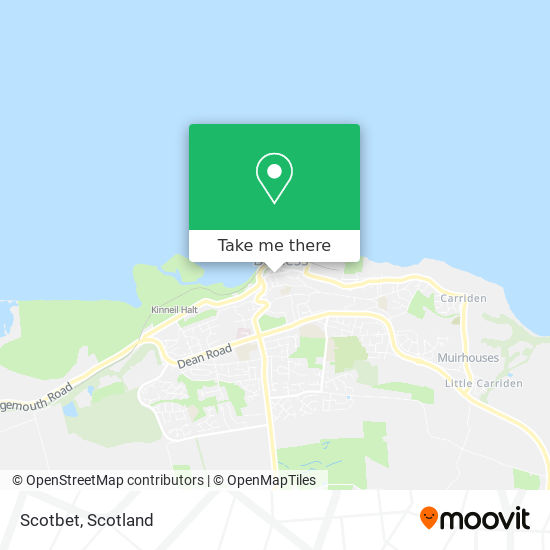 Scotbet map