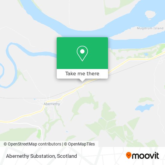 Abernethy Substation map