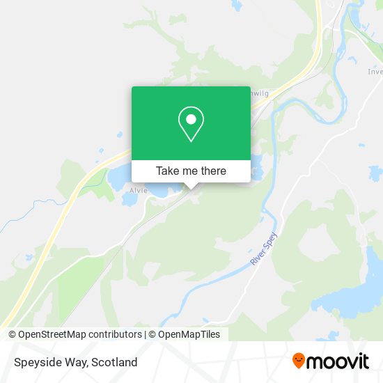 Speyside Way map