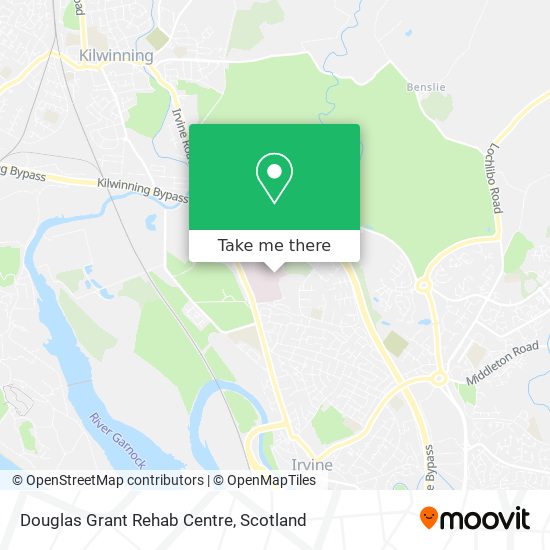 Douglas Grant Rehab Centre map