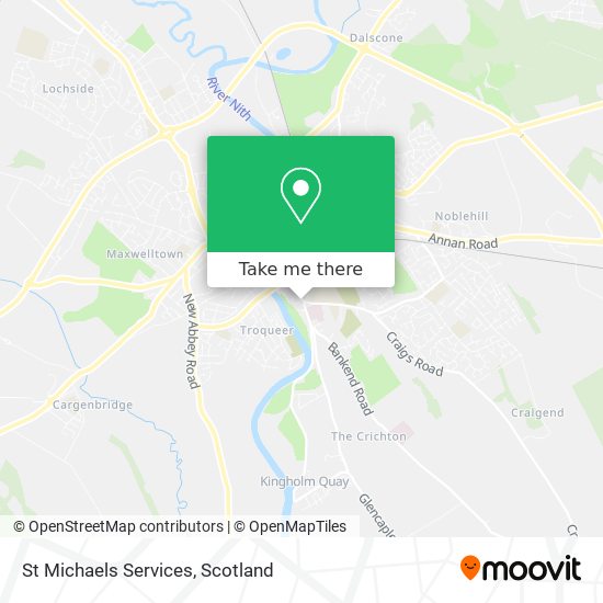 St Michaels Services map