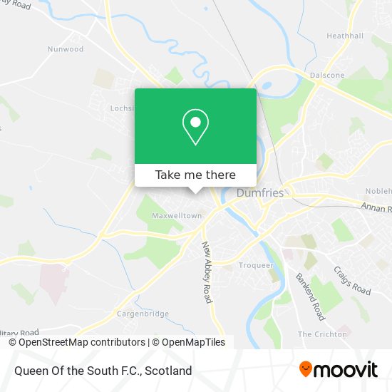 Queen Of the South F.C. map