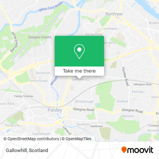 Gallowhill map