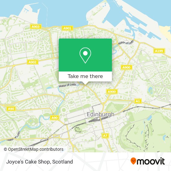 Joyce's Cake Shop map