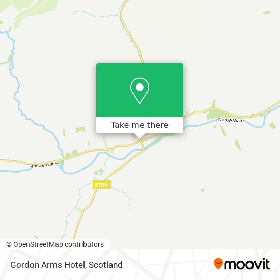 Gordon Arms Hotel map