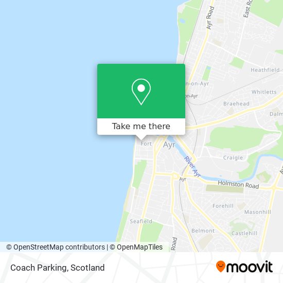 Coach Parking map