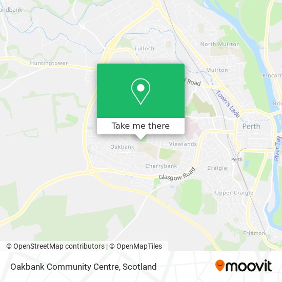 Oakbank Community Centre map