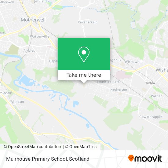Muirhouse Primary School map