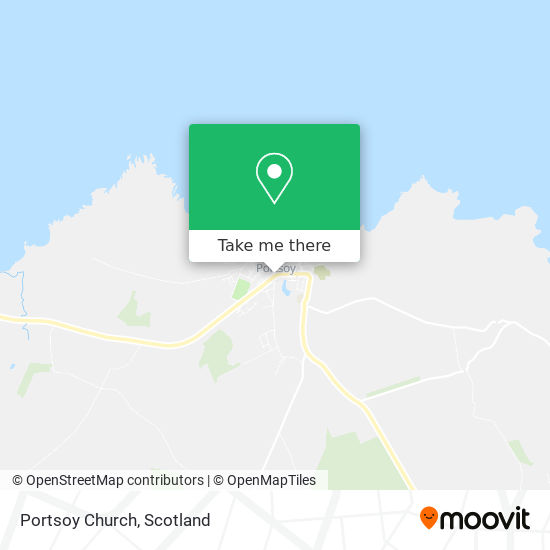 Portsoy Church map