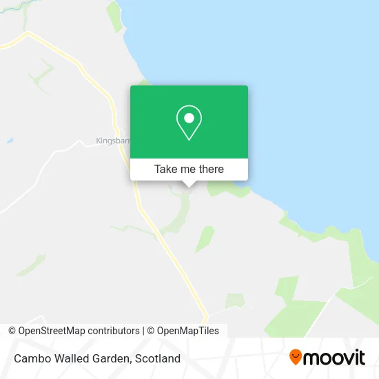 Cambo Walled Garden map