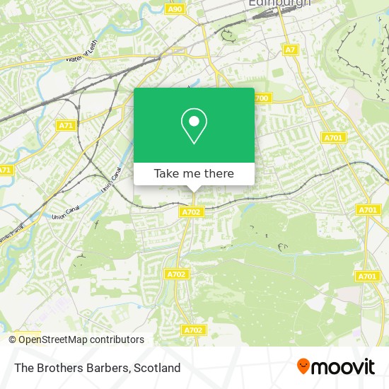 The Brothers Barbers map