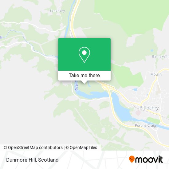 Dunmore Hill map