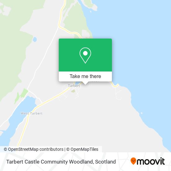 Tarbert Castle Community Woodland map