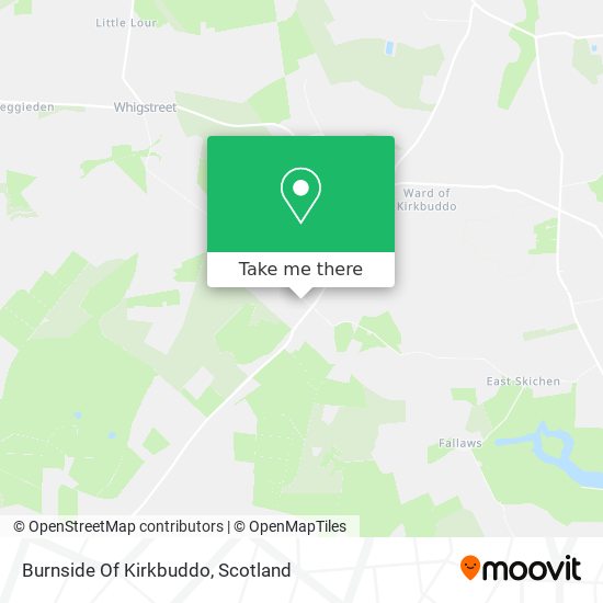 Burnside Of Kirkbuddo map