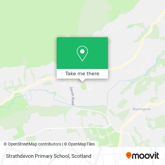 Strathdevon Primary School map
