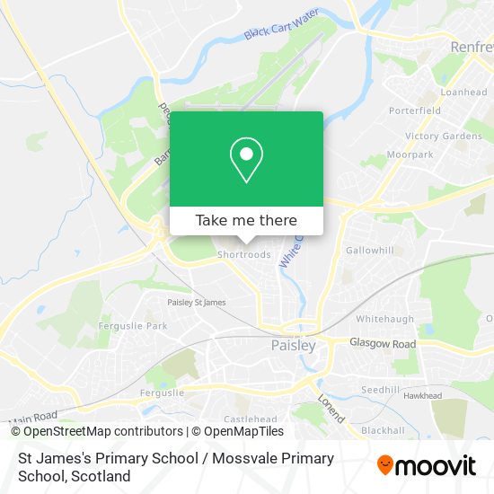 St James's Primary School / Mossvale Primary School map