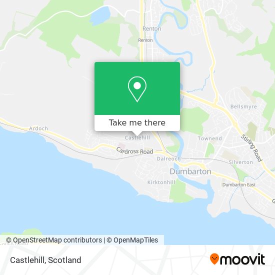 Castlehill map