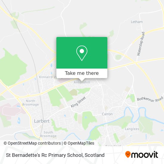 St Bernadette's Rc Primary School map