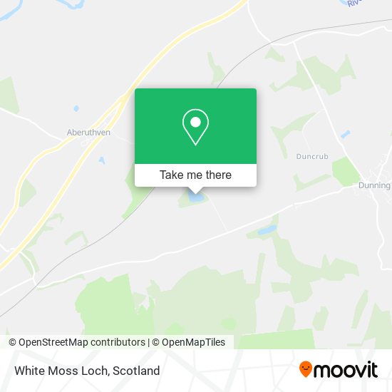 White Moss Loch map